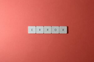 unexpected errors require checksummi